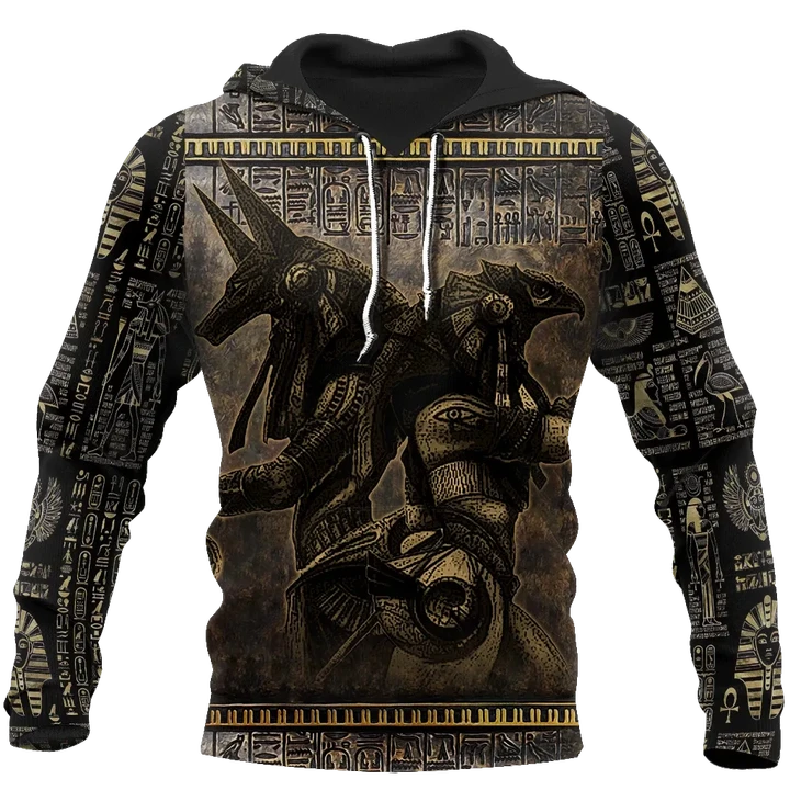 Anubis Ancient Egypt 3D All Over Printed Hoodie Clothes JJ120301 - Amaze Style™-Apparel