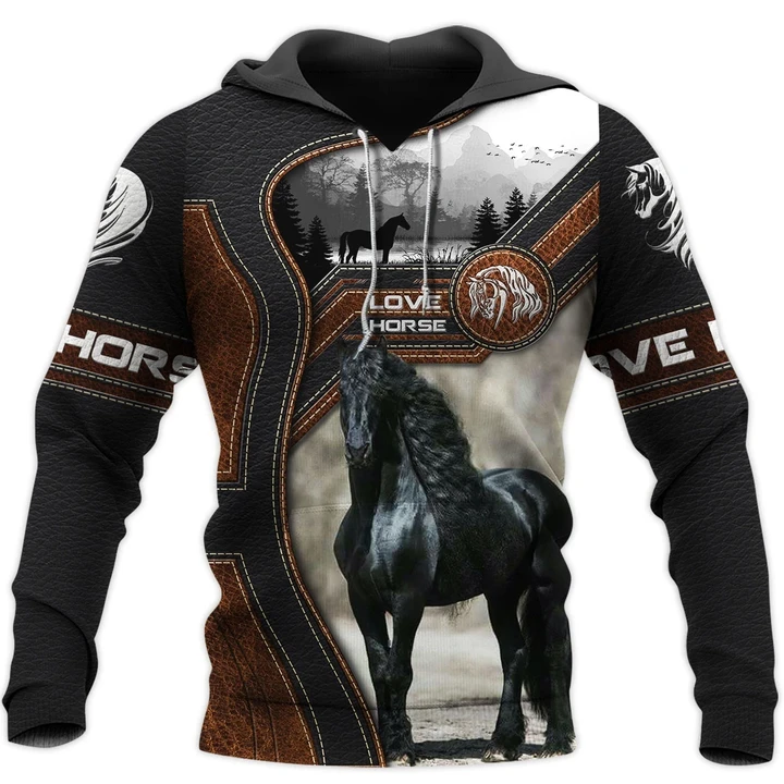 Love Horse 3D All Over Printed Shirts For Men and Women - Amaze Style™-Apparel