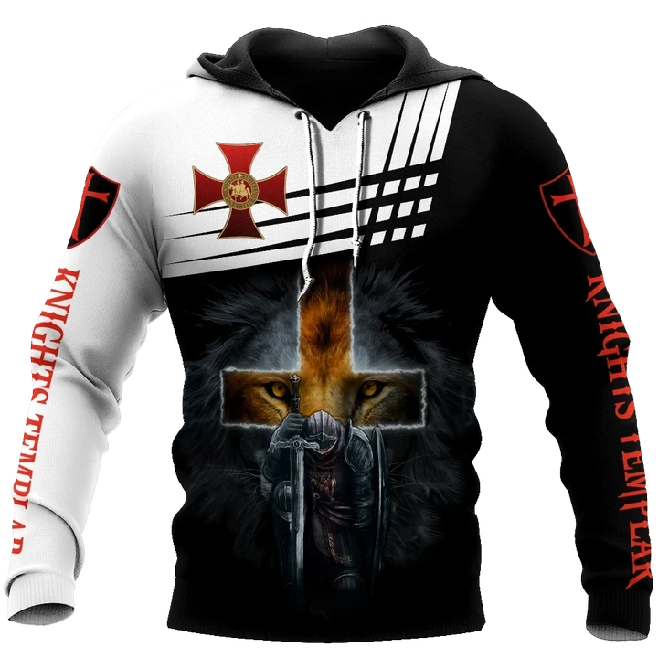 Knight Templar God Jesus 3D All Over Printed Shirt Hoodie For Men And Women MP22082002 - Amaze Style™-Apparel