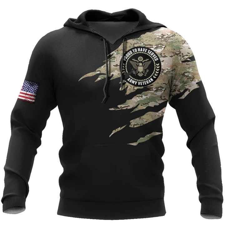 US Army Veteran 3D All Over Printed Hoodie Shirt HAC160901 - Amaze Style™-Apparel