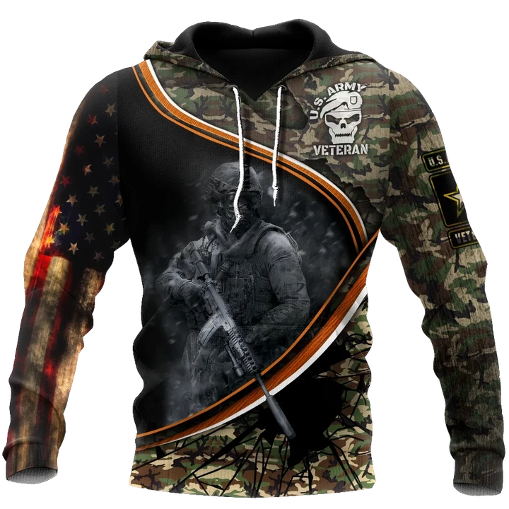 US Veteran 3D All Over Printed Shirt Hoodie MP18082002 - Amaze Style™-Apparel
