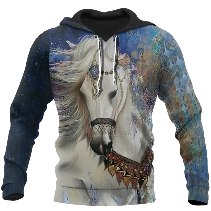 Love Horses 3D All Over Printed Shirts For Men And Women JJ110402 - Amaze Style™-Apparel