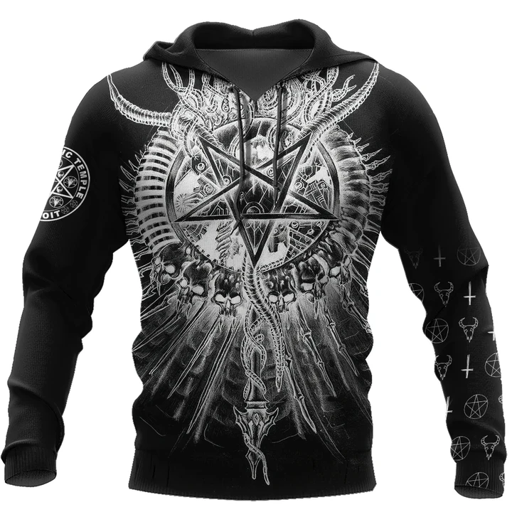 Satanic Devil 3D All Over Printed Hoodie MP28082007S1 - Amaze Style™-Apparel