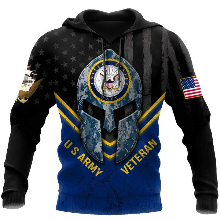 Spartan Soldier US Navy 3D All Over Printed Shirt Hoodie Pi20082002 - Amaze Style™-Apparel