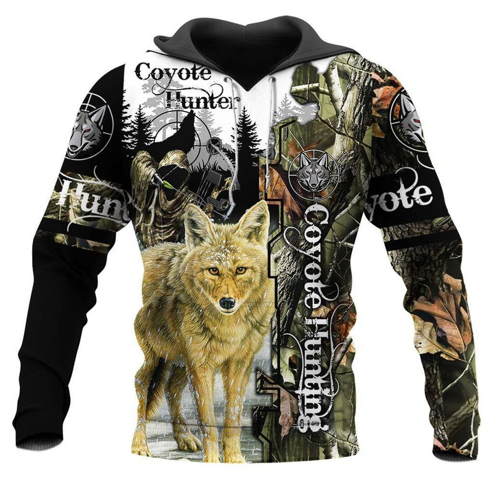 Coyote Hunting 3D All Over Printed Shirts for Men and Women MP883 - Amaze Style™-Apparel
