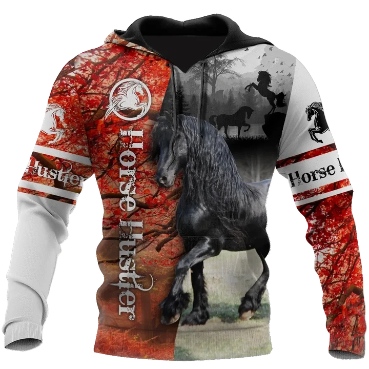 Love Horse 3D All Over Printed Hoodie Shirt For Men And Women MP17092010 - Amaze Style™-Apparel