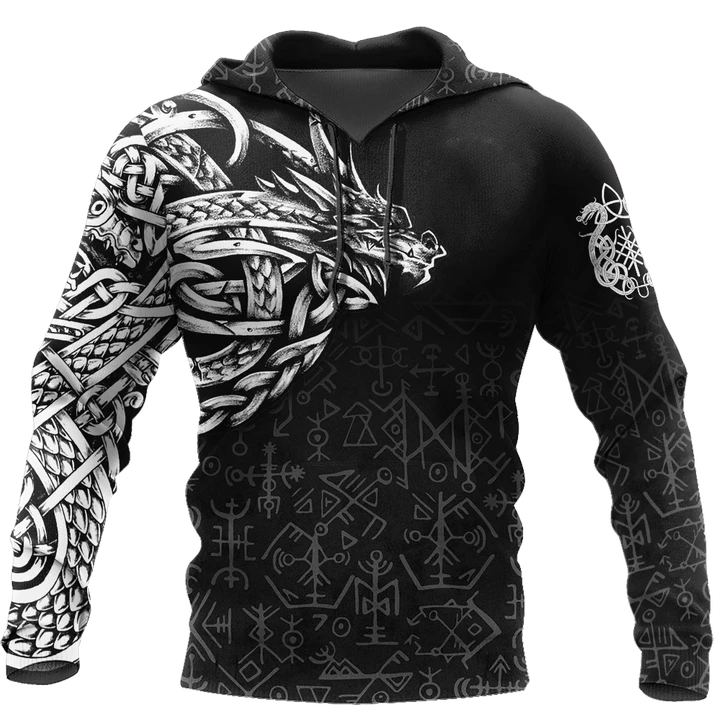 Celtic Dragon Tattoo Art 3D All Over Printed Shirts Hoodie AZ030104 - Amaze Style™-Apparel
