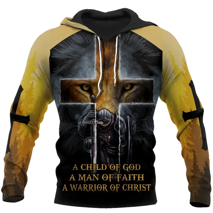 Knight God Jesus 3D All Over Printed Shirt Hoodie For Men And Women JJ240302 - Amaze Style™-Apparel