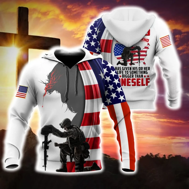 A Hero Is Someone Who Has Given His or Her Life to Simething Bigger Than Oneself 3D All Over Printed Hoodie Shirt For Men and Women MH1409201 - Amaze Style™-Apparel