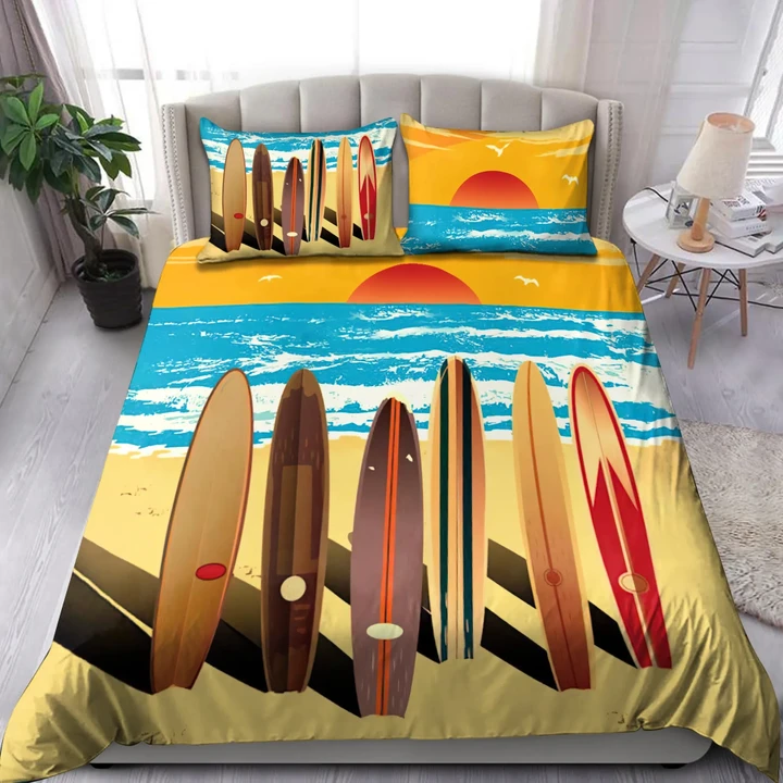 Surfboard Bedding Set Pi03082004 - Amaze Style™-Bedding