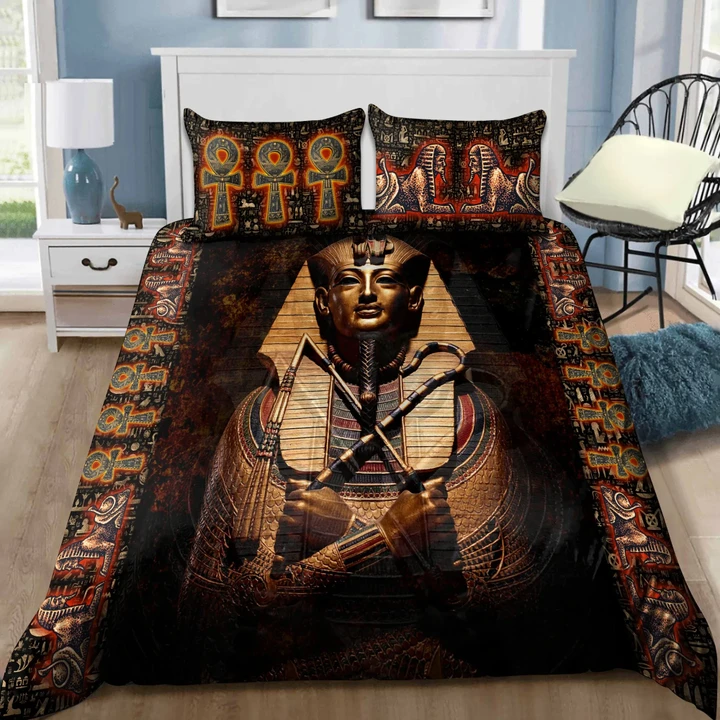 Ancient Egyptian Pharaoh Bedding Set Pi27062003 - Amaze Style™-Bedding