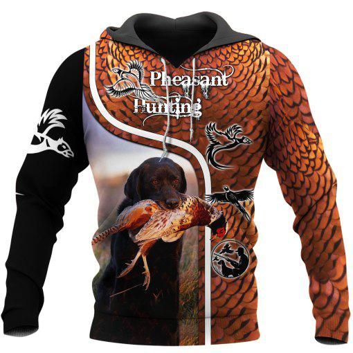 Pheasant Labrador Hunting 3D All Over Printed Shirts MP913 - Amaze Style™-Apparel