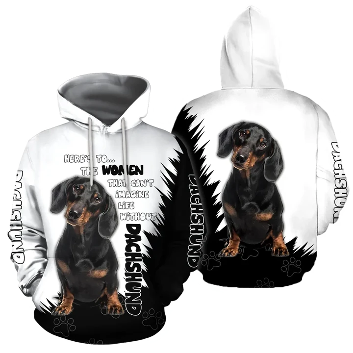 Dachshund Dog Lover 3D Full Printed Shirt For Men And Women Pi281209 - Amaze Style™-Apparel