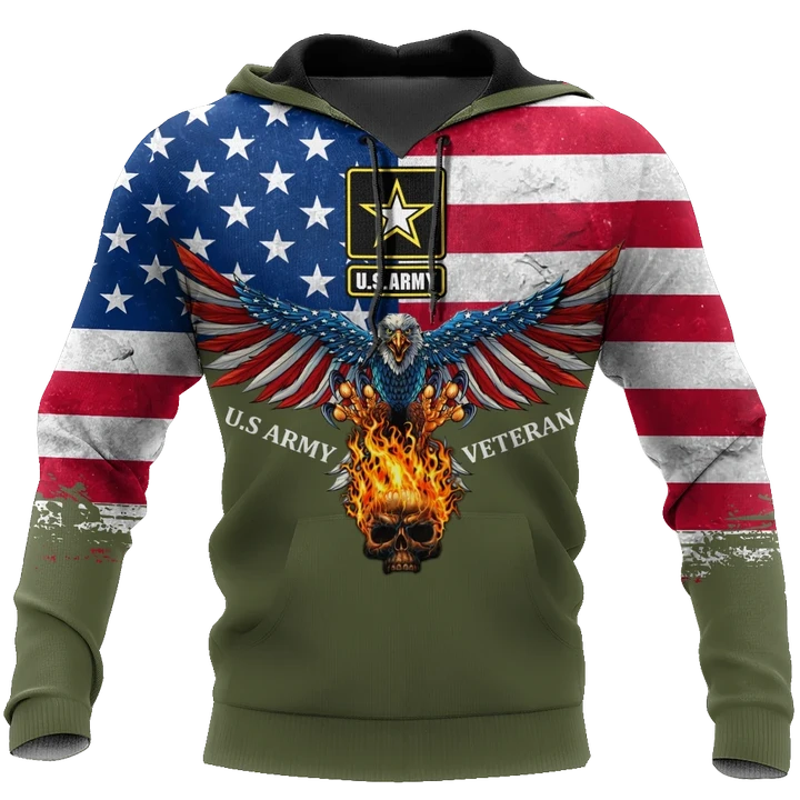 US Army Eagle 3D All Over Printed Hoodie Shirt For Men And Women HAC150902 - Amaze Style™-Apparel