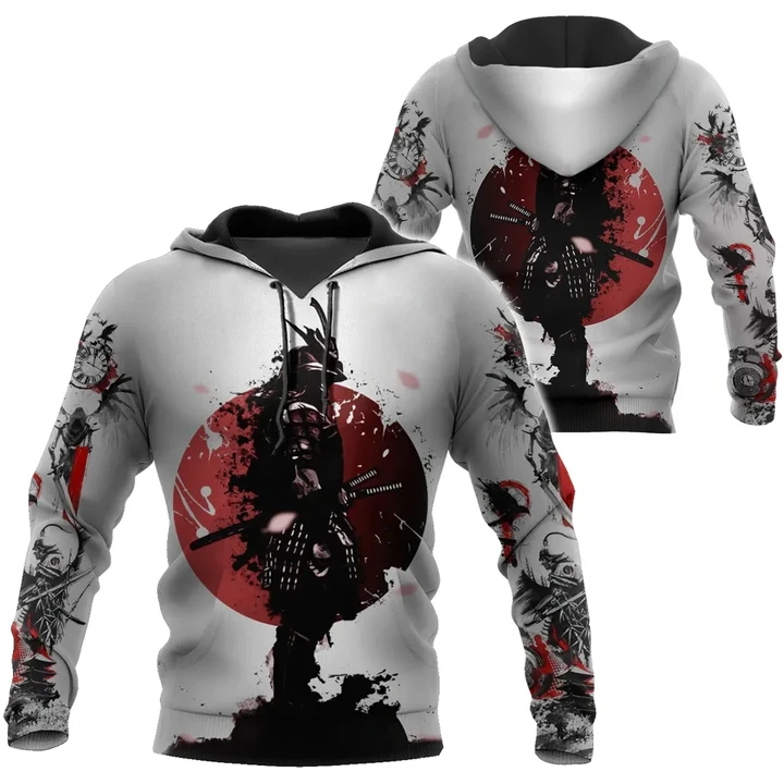 Samurai 3D All Over Printed Shirt Hoodie For Men And Women HAC100903 - Amaze Style™-Apparel