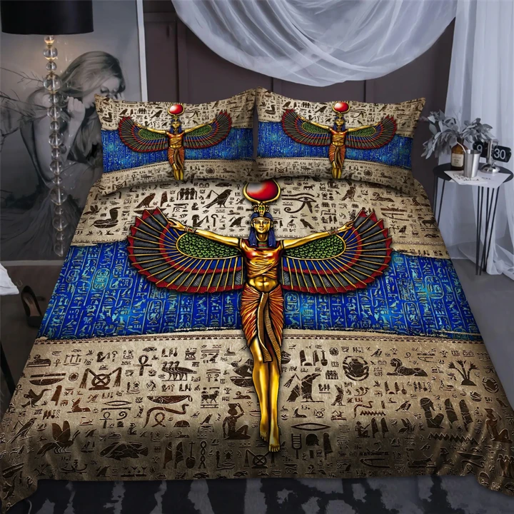 Ancient Egyptian Isis Goddess Bedding Set Pi29062003 - Amaze Style™-Bedding