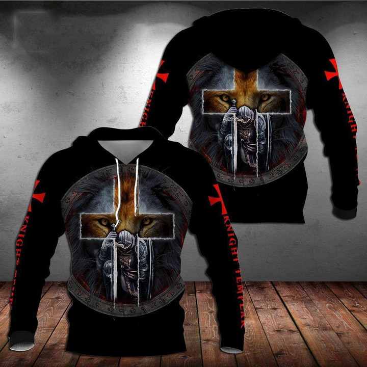 KNIGHT TEMPLAR 3D ALL OVER PRINTED SHIRTS MP934 - Amaze Style™-Apparel
