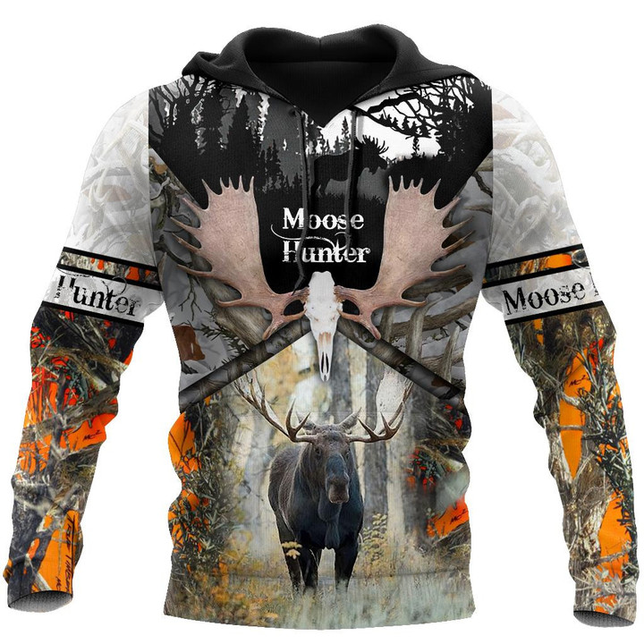 Camo Moose Hunting 3D All Over Printed Hoodie Shirt For Men and Women MP15092007 - Amaze Style™-Apparel