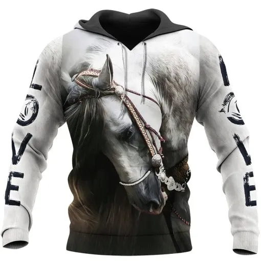 Beautiful Horse 3D All Over Printed Shirts For Men And Women MP130406 - Amaze Style™-Apparel