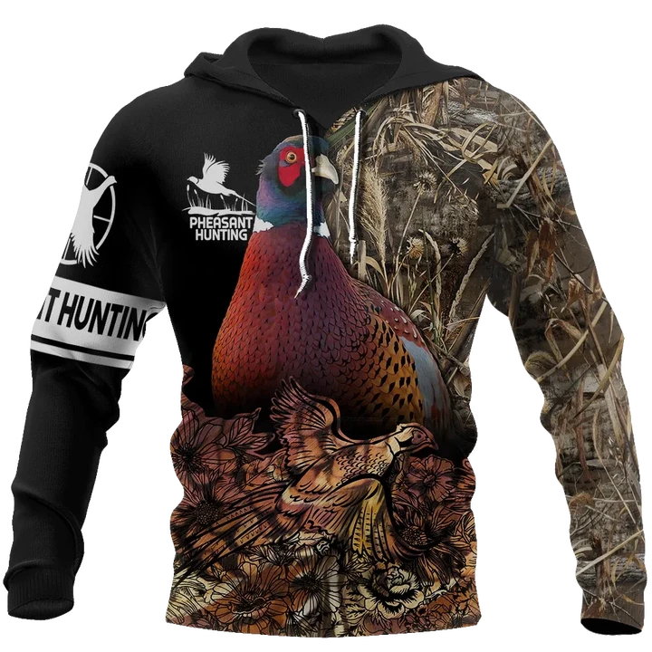 Pheasant Hunting 3D All Over Printed Shirts For Men And Women MP938 - Amaze Style™-Apparel