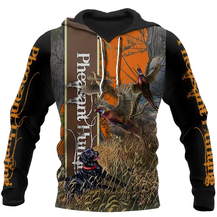 Pheasant Hunting 3D All Over Printed Shirts Hoodie For Men And Women JJ070102 - Amaze Style™-Apparel