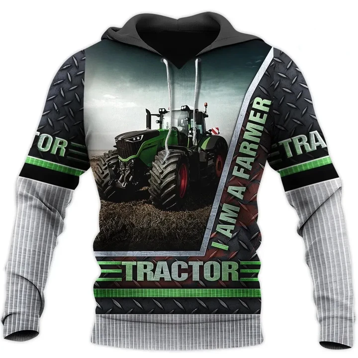 Tractor Heavy Equipment Hoodie T-Shirt Sweatshirt for Men and Women NM180202 - Amaze Style™-Apparel