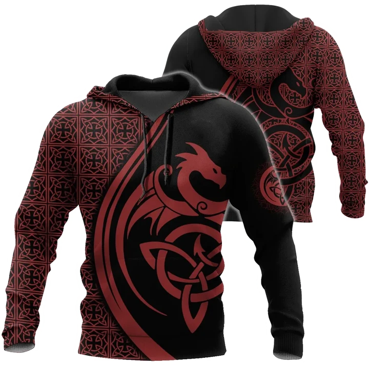 Dragon Tattoo Art  Hoodie T Shirt For Men and Women HAC050603 - Amaze Style™-Apparel