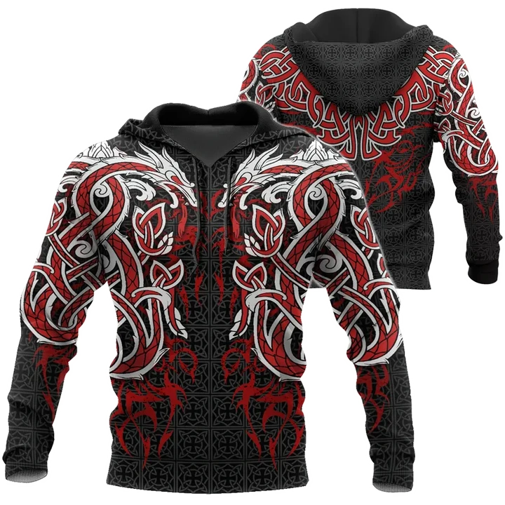 Dragon Tattoo Art  Hoodie T Shirt For Men and Women HAC060603 - Amaze Style™-Apparel