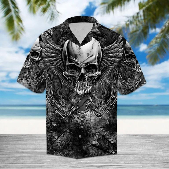 Skull Hawaiian Shirt | For Men & Women | Adult | HW1635