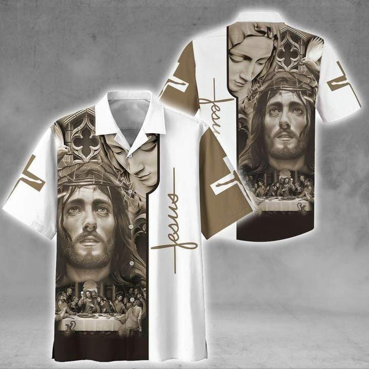 Jesus Bless America Hawaiian Shirt | For Men & Women | Adult | HW3839