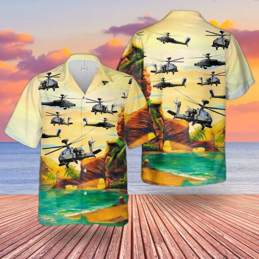 British Army Westland WAH-64 Hawaiian Shirt | For Men & Women | Adult | HW7871