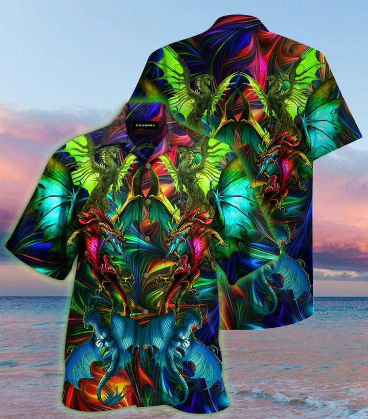 Amazing Dragon Birds Hawaiian Shirt | For Men & Women | Adult | HW1622