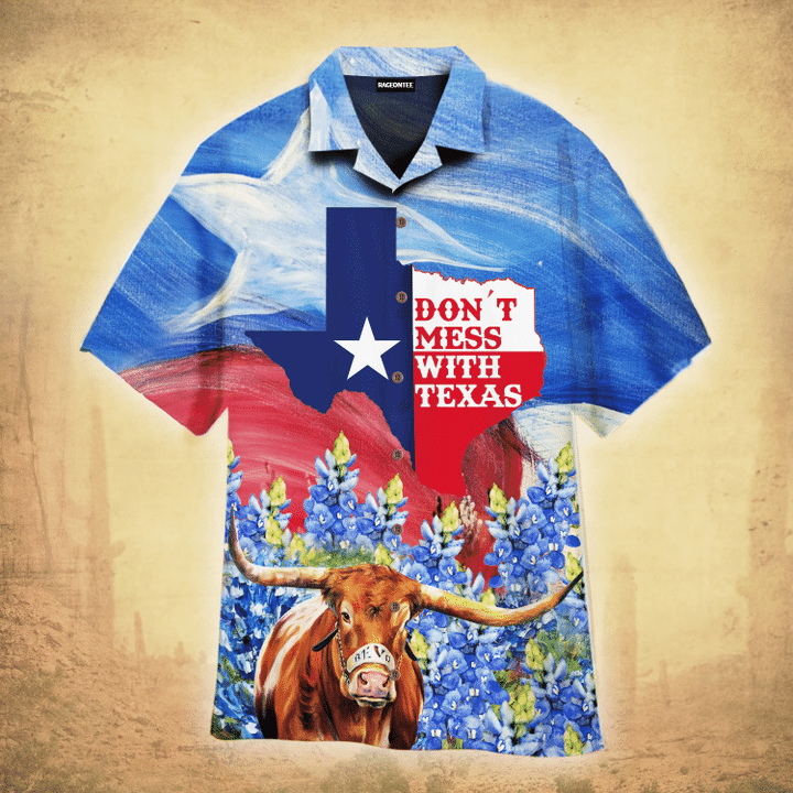 Don't Mess WIth Texas Hawaiian Shirt | For Men & Women | Adult | WT1157
