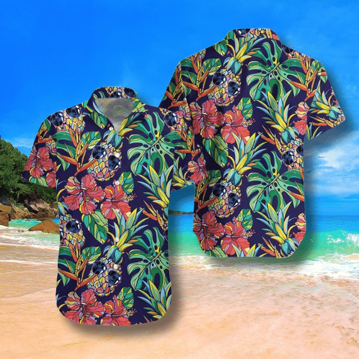 Tropical Coolest Pineapple Hawaiian Shirt | For Men & Women | Adult | HW7352