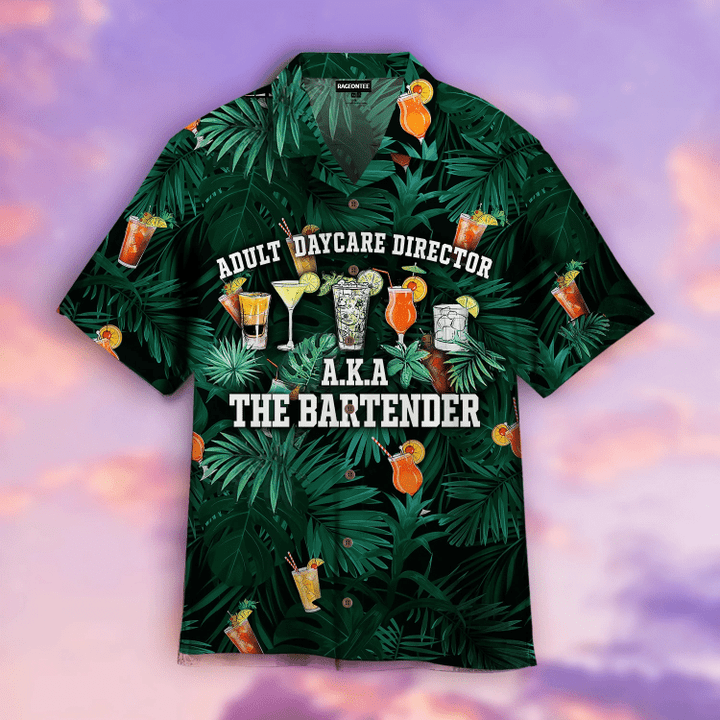 The Bartender Tropical Hawaiian Shirt | For Men & Women | Adult | HW5357
