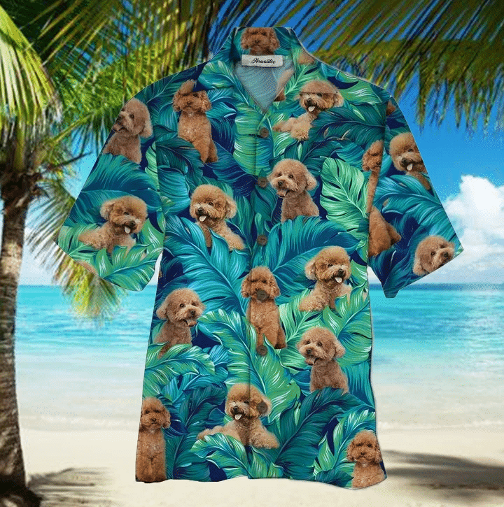Poodle Hawaiian Shirt | For Men & Women | Adult | HW5644