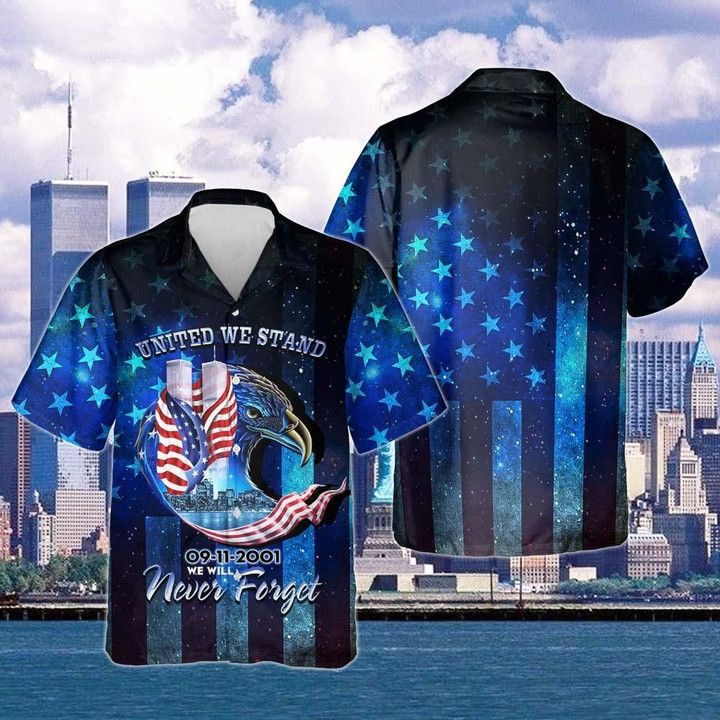 911 Never Forget United We Stand Hawaiian Shirt | For Men & Women | Adult | HW7960
