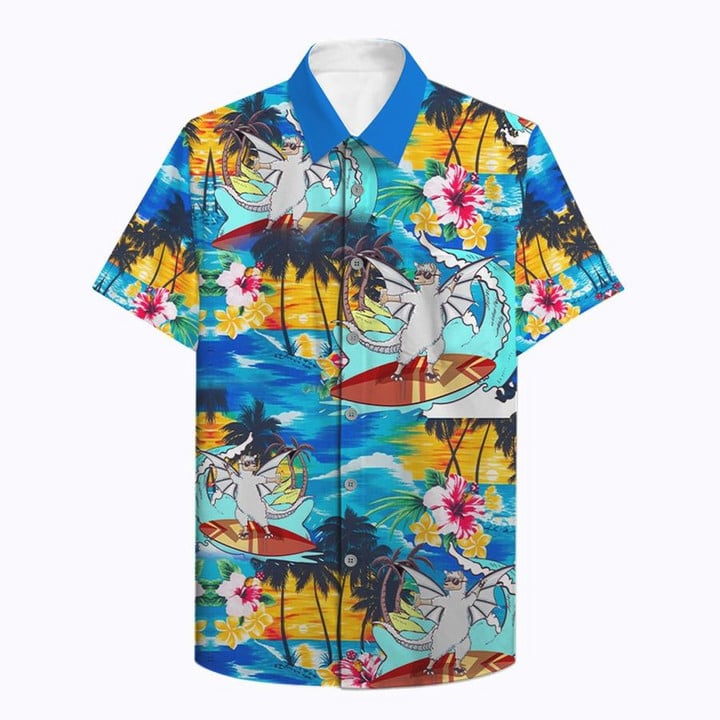 Surfing Hawaiian Shirt | For Men & Women | Adult | HW8188