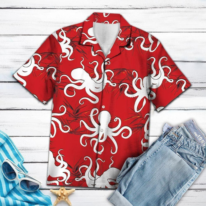 Octopus Hawaiian Shirt | For Men & Women | Adult | HW8306
