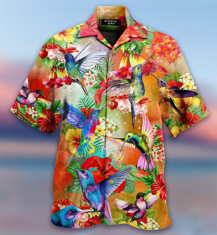 To Have Faith Is To Have Wings Humming Bird Hawaiian Shirt | For Men & Women | Adult | HW3043