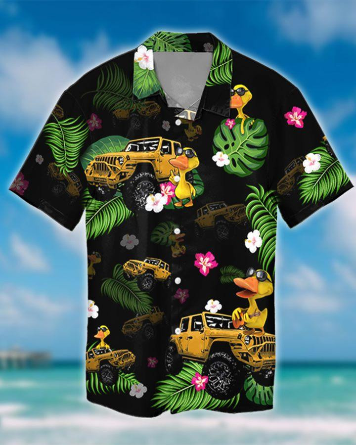 Jeep And Duck Tropical Hawaiian Shirt | For Men & Women | Adult | HW4635