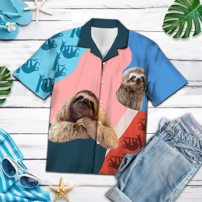 Sloth Lover Hawaiian Shirt | For Men & Women | Adult | HW5955