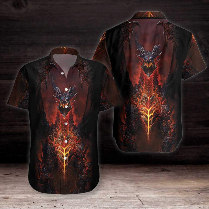 Volcanic Dragon Hawaiian Shirt | For Men & Women | Adult | HW2619