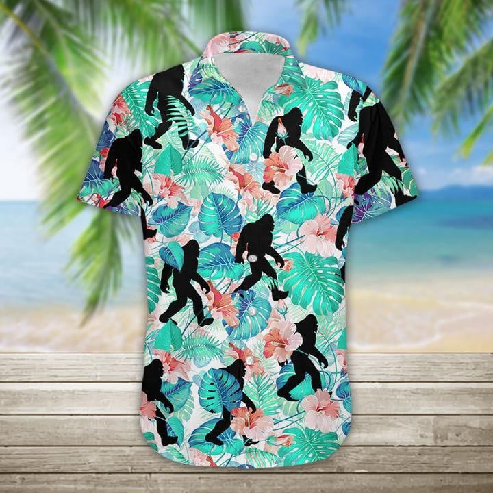 Bigfoot Hawaiian Shirt | For Men & Women | Adult | HW1204