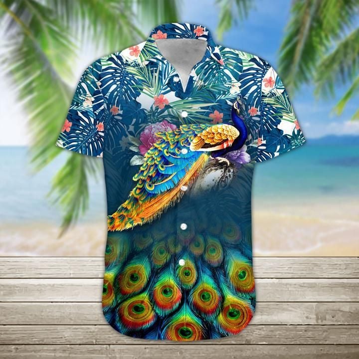 Peacock Hawaiian Shirt | For Men & Women | Adult | HW1189