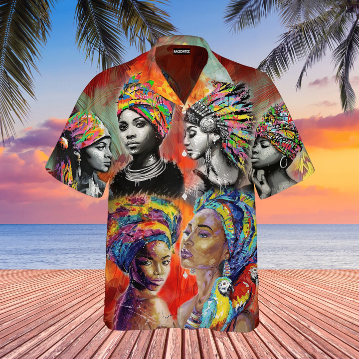 Black Africa Queen Hawaiian Shirt | For Men & Women | Adult | WT1428