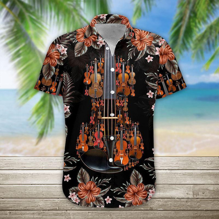 Violin Hawaiian Shirt | For Men & Women | Adult | HW6466
