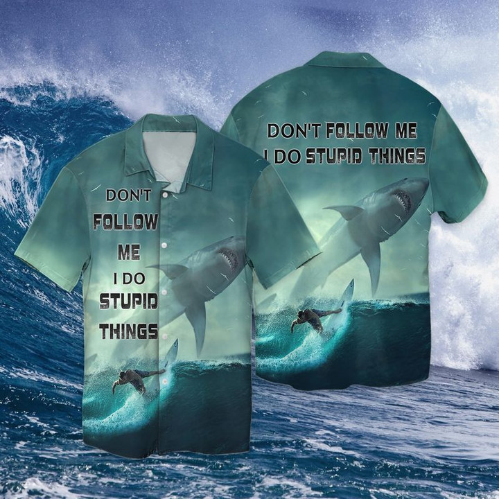 Shark Hawaiian Shirt | For Men & Women | Adult | HW7775