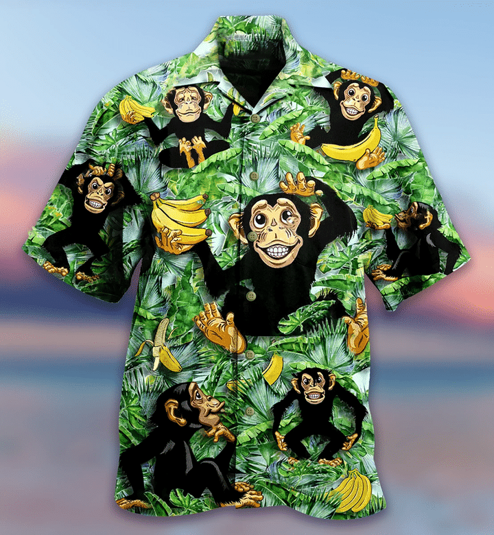 Monkey Loves Banana Hawaiian Shirt | For Men & Women | Adult | HW7152