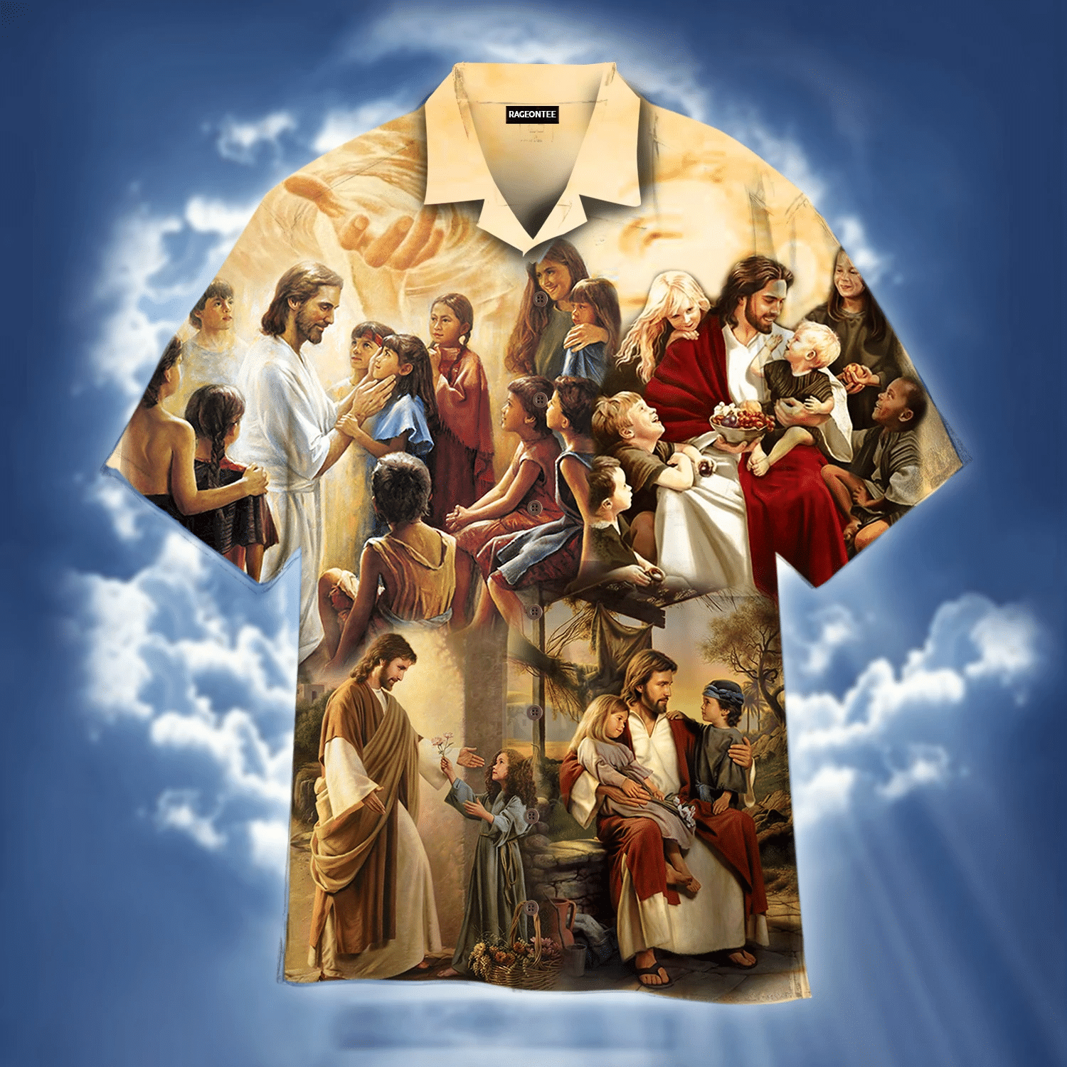 Jesus And Children From Around The World Hawaiian Shirt | For Men & Women | Adult | HW4819